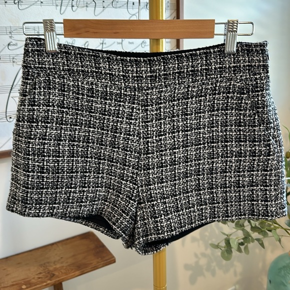 Lucca Couture Tweed Black and White Shirts. Size Small - Picture 2 of 4